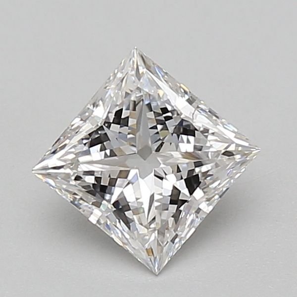 1.1 ct lab-grown Princess Diamond