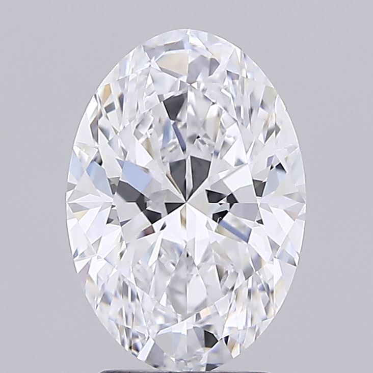 3.06 ct. oval Lab Grown Diamond front image