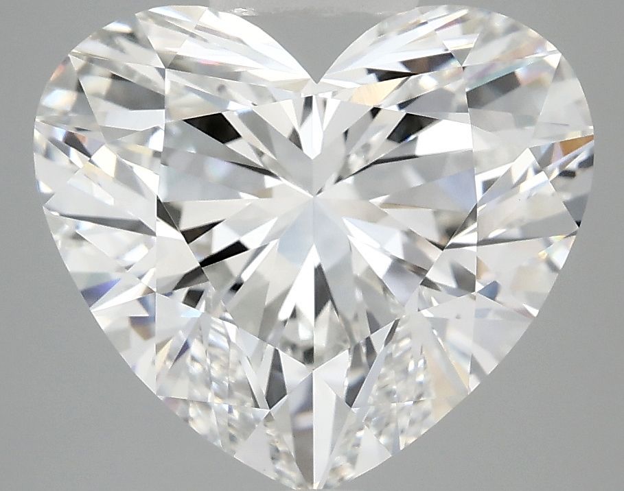 4.96 ct. heart Lab Grown Diamond front image
