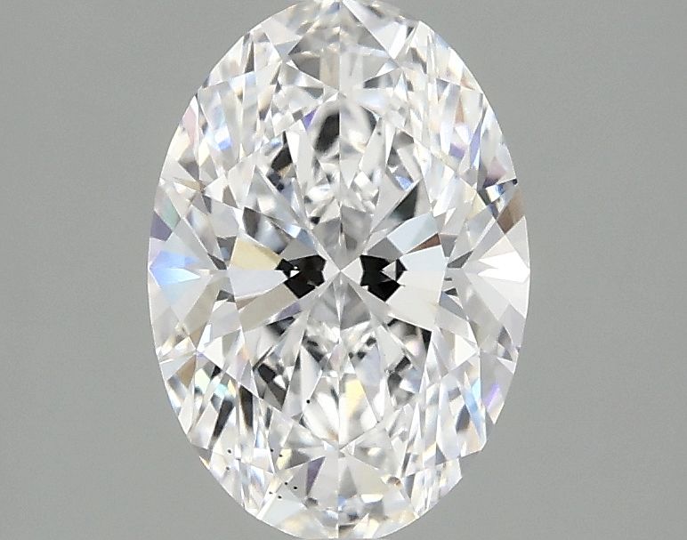 1.48 ct. oval Lab Grown Diamond front image