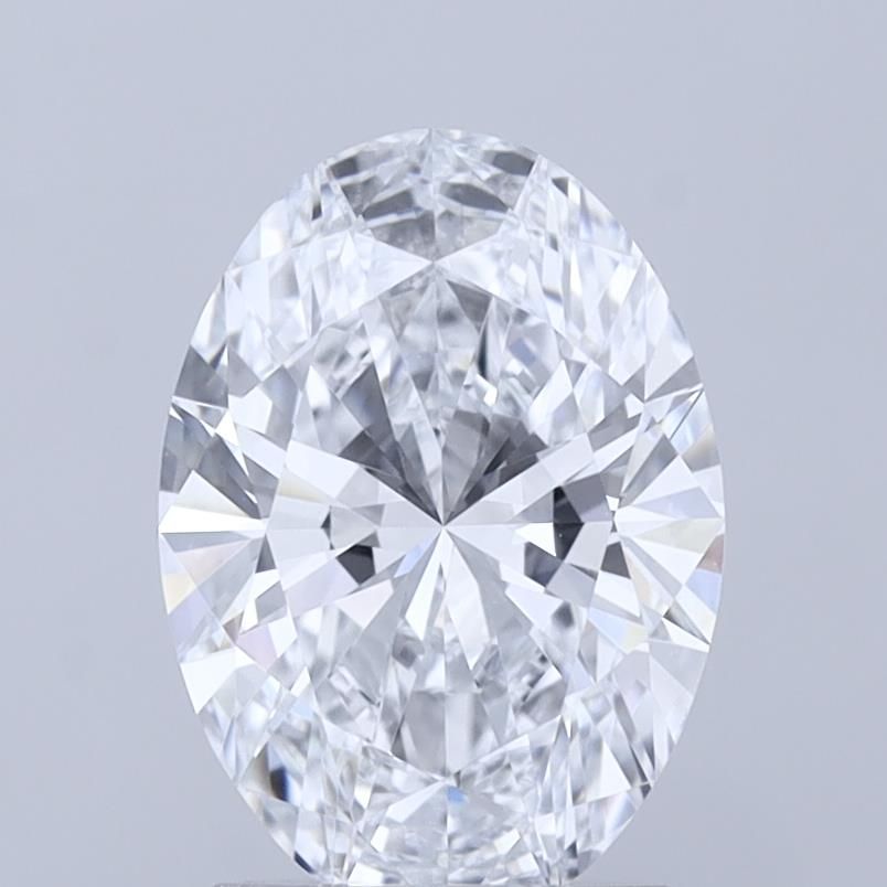2.02 ct. oval Lab Grown Diamond front image