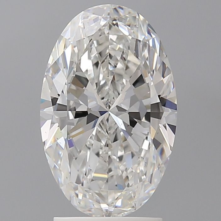 2.60 ct. oval Lab Grown Diamond front image