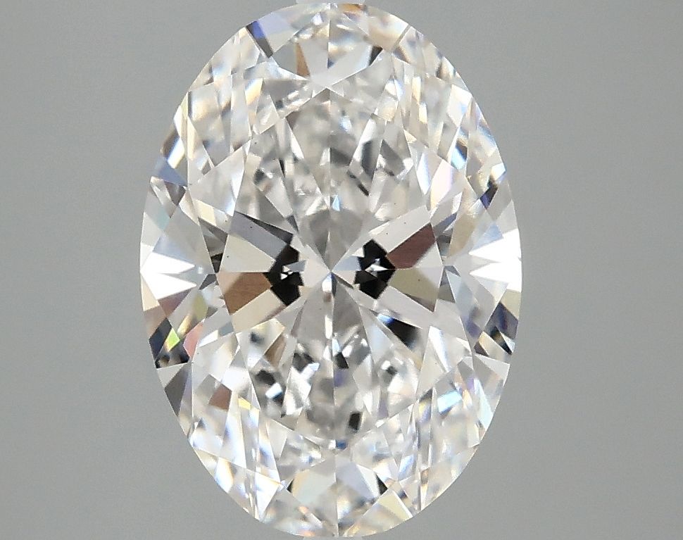 2.87 ct. oval Lab Grown Diamond front image