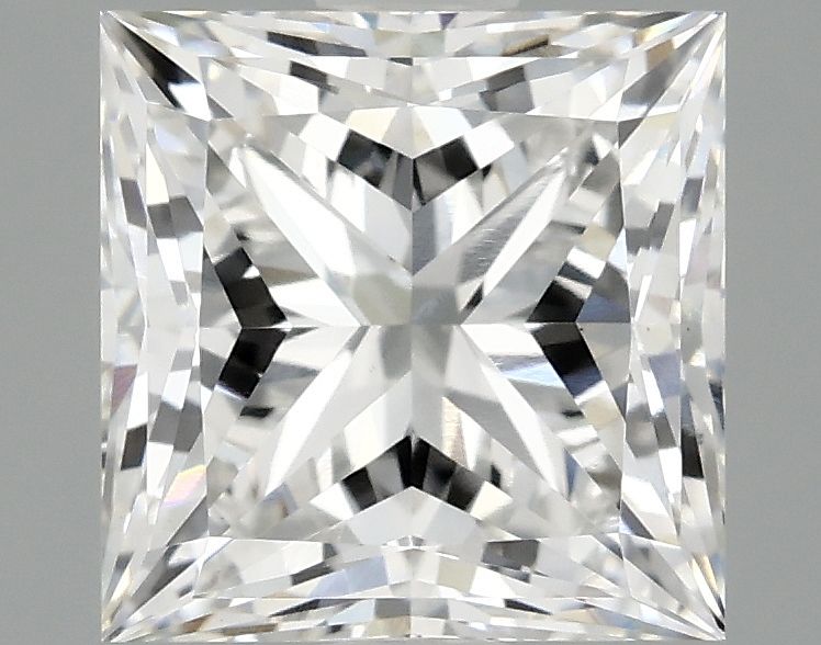 2.10 ct. princess Lab Grown Diamond front image