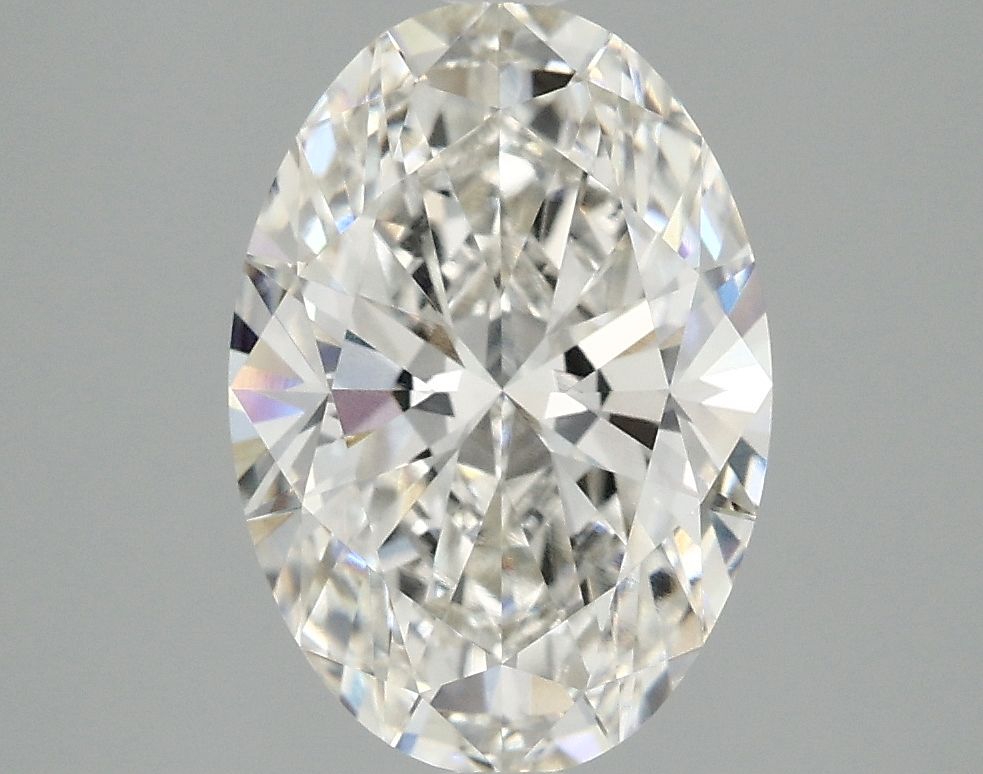 3.02 ct. oval Lab Grown Diamond front image