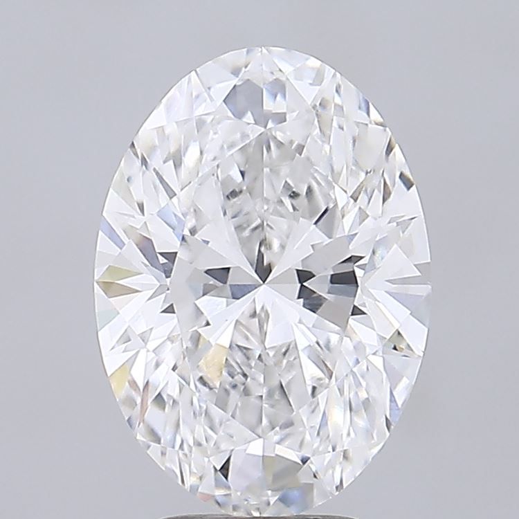 3.94 ct. oval Lab Grown Diamond front image