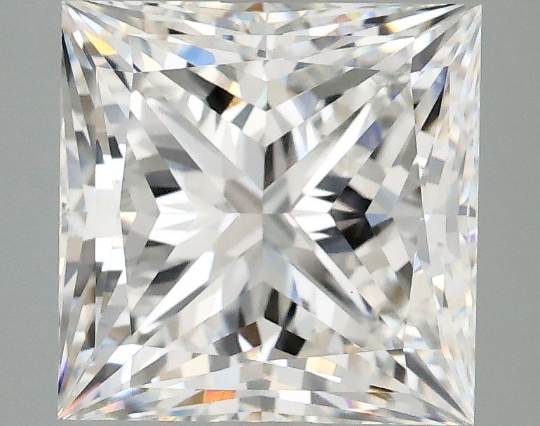 4.18 ct. princess Lab Grown Diamond front image