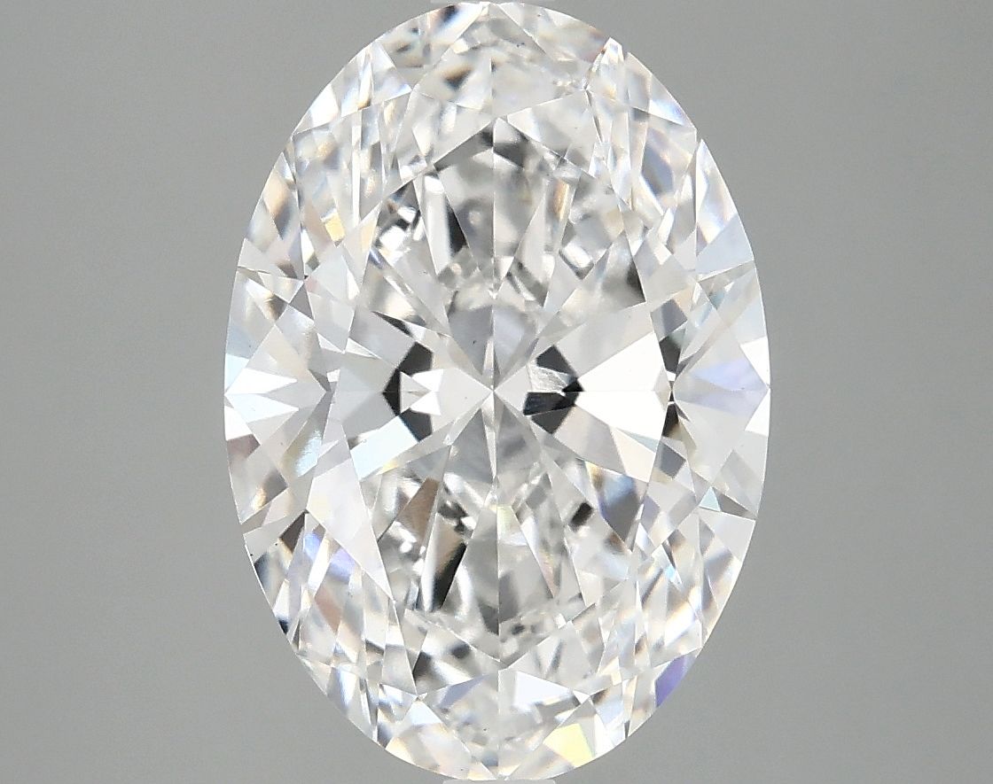 4.06 ct. oval Lab Grown Diamond front image