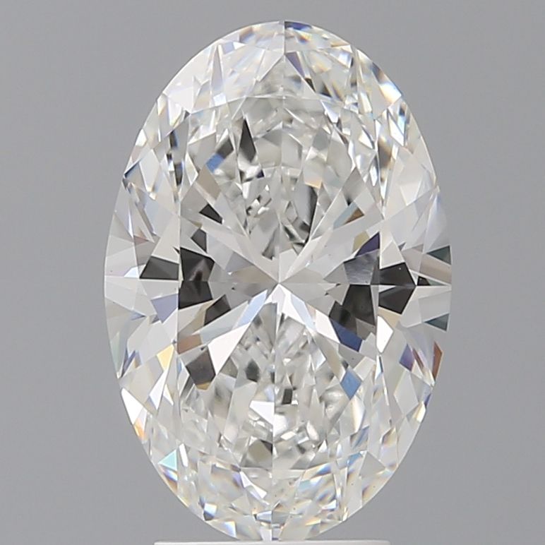 4.08 ct. oval Lab Grown Diamond front image