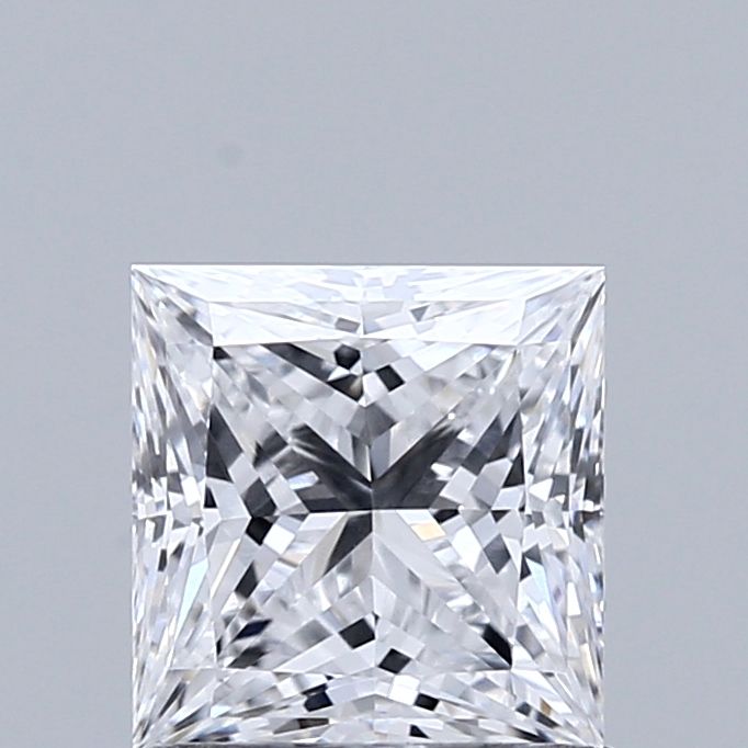 0.99 ct. princess Lab Grown Diamond front image