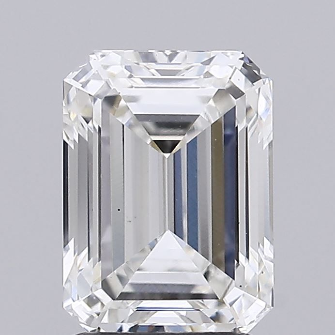 2.32 ct. emerald Lab Grown Diamond front image