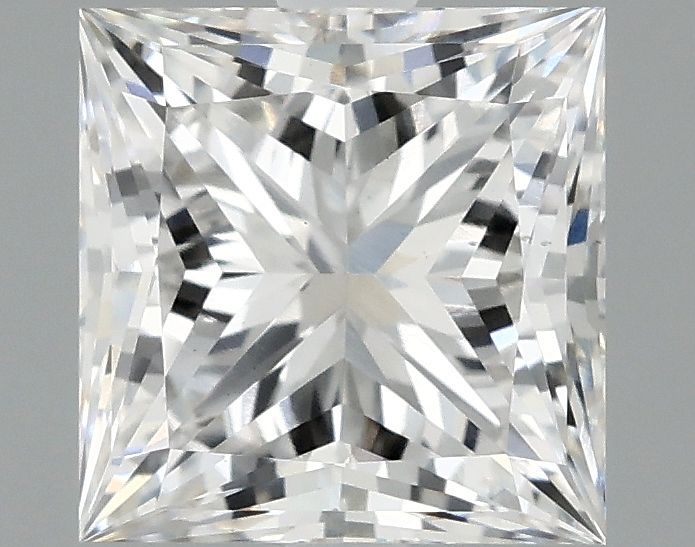 2.10 ct. princess Lab Grown Diamond front image