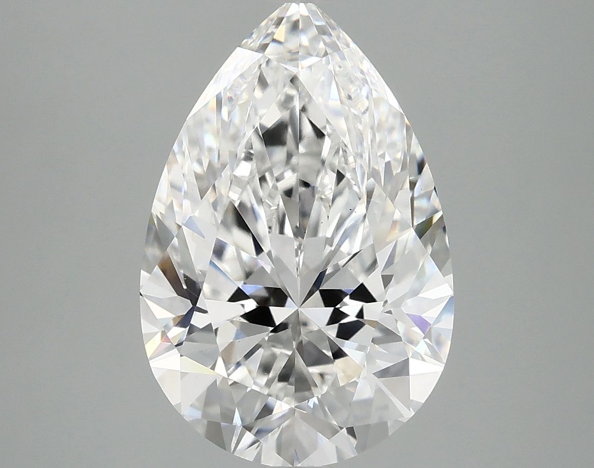 4.10 ct. pear Lab Grown Diamond front image