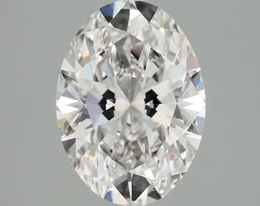2.10 ct. oval Lab Grown Diamond front image