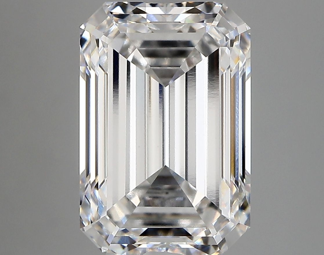 6.04 ct. emerald Lab Grown Diamond front image