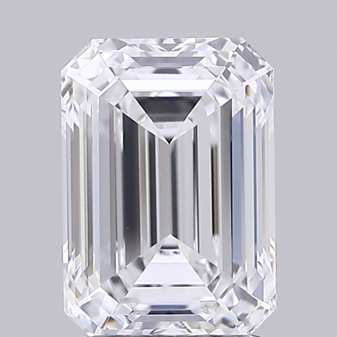 2.05 ct. emerald Lab Grown Diamond front image