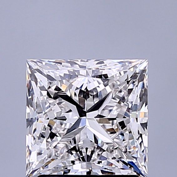 2.09 ct. princess Lab Grown Diamond front image