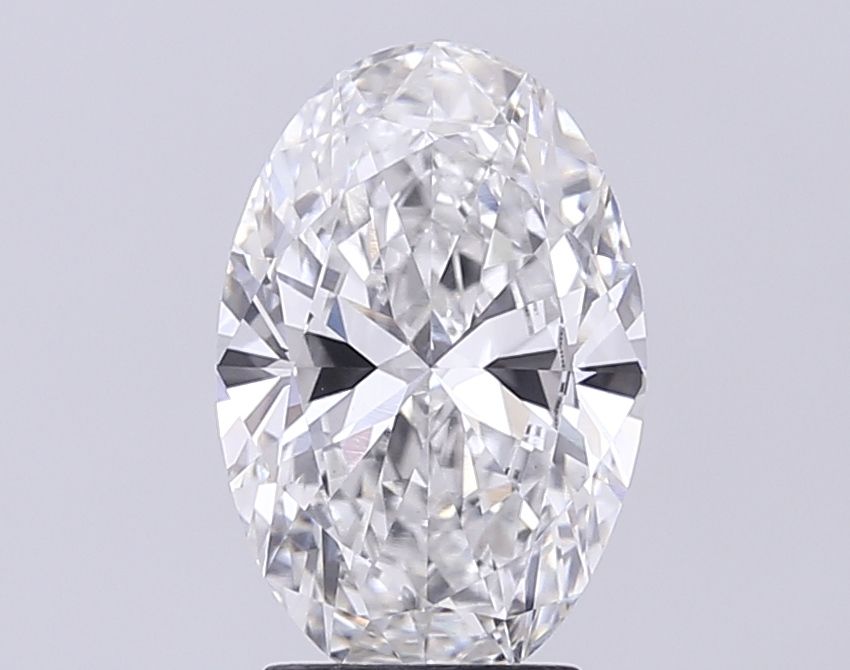 2.78 ct. oval Lab Grown Diamond front image