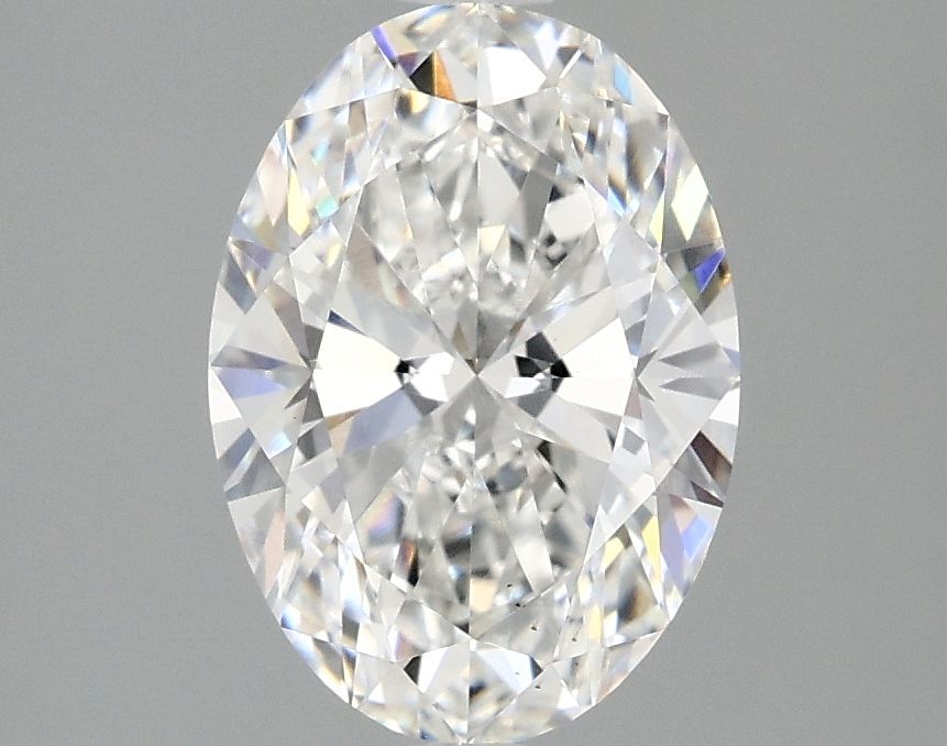 2.01 ct. oval Lab Grown Diamond front image