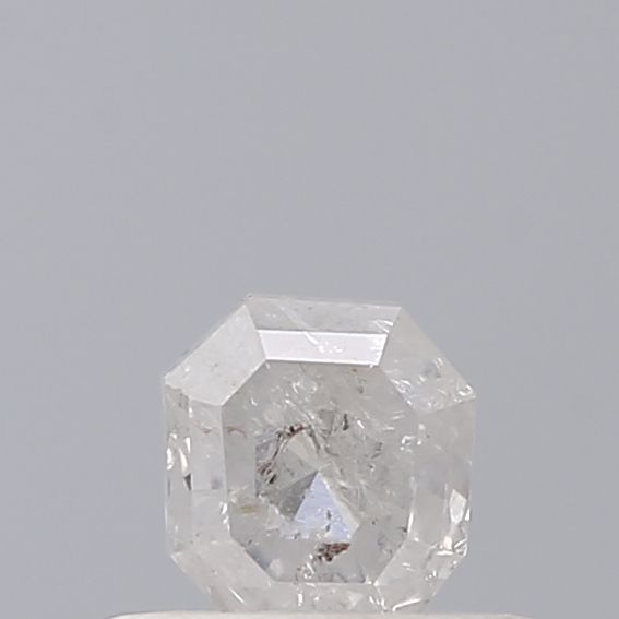 0.43 Carat Emerald Diamond Salt and Pepper VS2