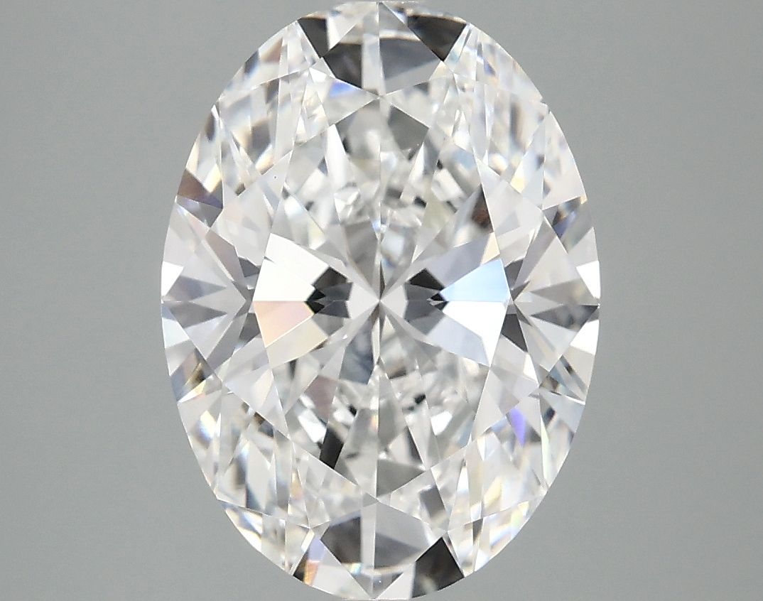 4.10 ct. oval Lab Grown Diamond front image