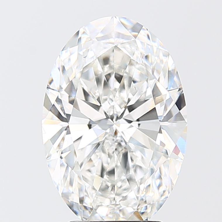 4.09 ct. oval Lab Grown Diamond front image