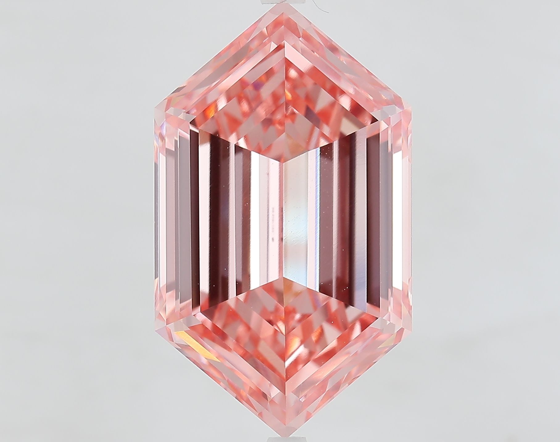 14.08 ct lab-grown Hexagonal Diamond