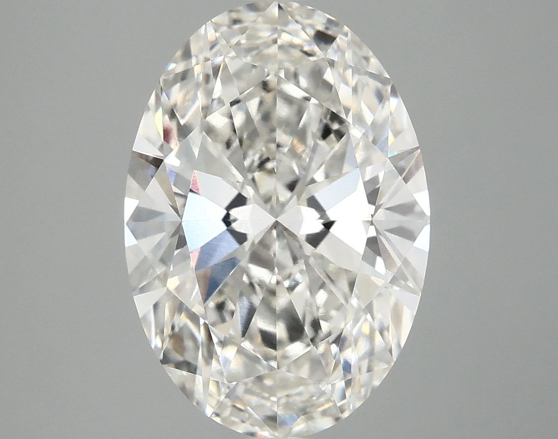 4.10 ct. oval Lab Grown Diamond front image