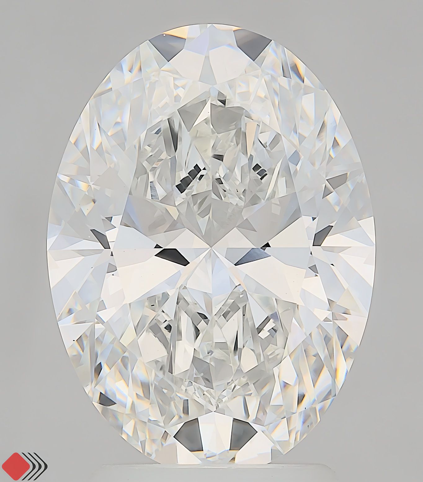 3.03 ct. oval Lab Grown Diamond front image