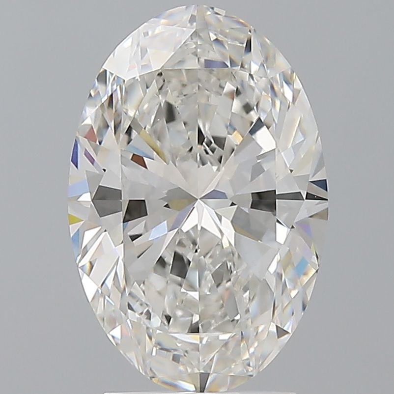 3.03 ct. oval Lab Grown Diamond front image