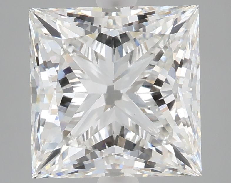 4.09 ct. princess Lab Grown Diamond front image
