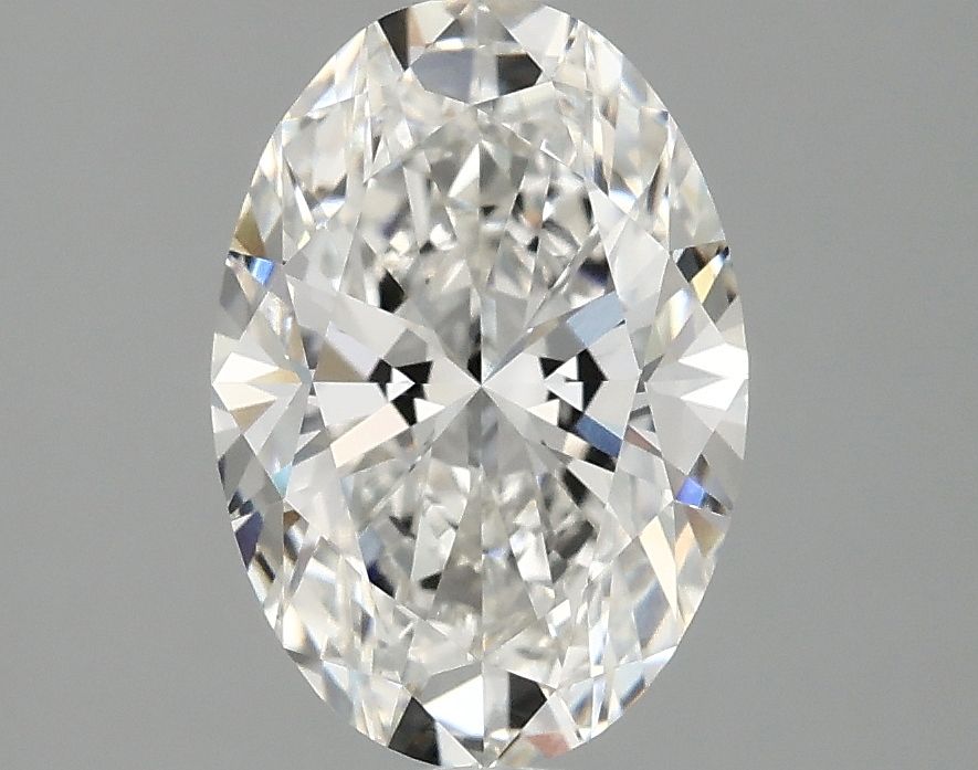 2.10 ct. oval Lab Grown Diamond front image