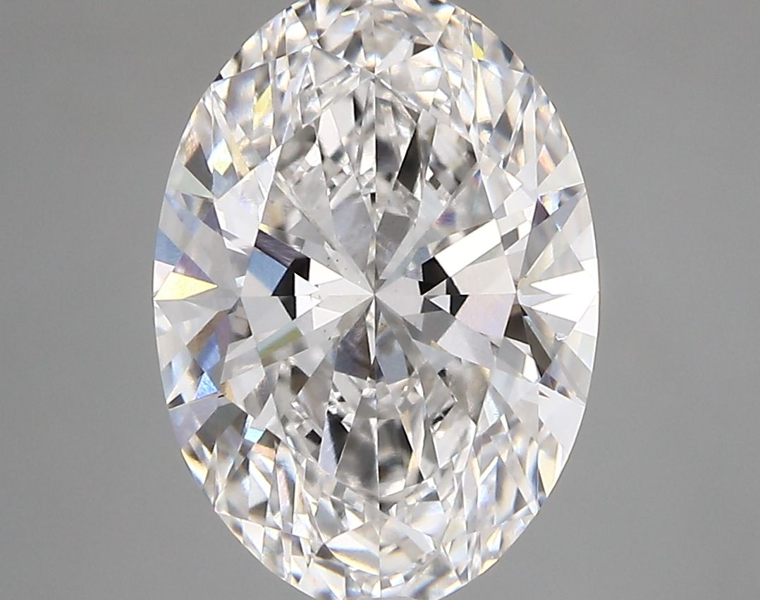 3.74 ct. oval Lab Grown Diamond front image