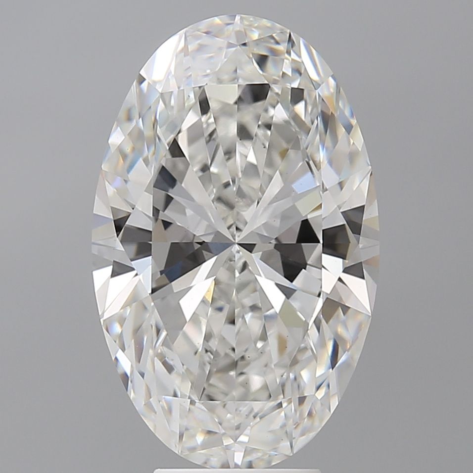 6.53 ct. oval Lab Grown Diamond front image