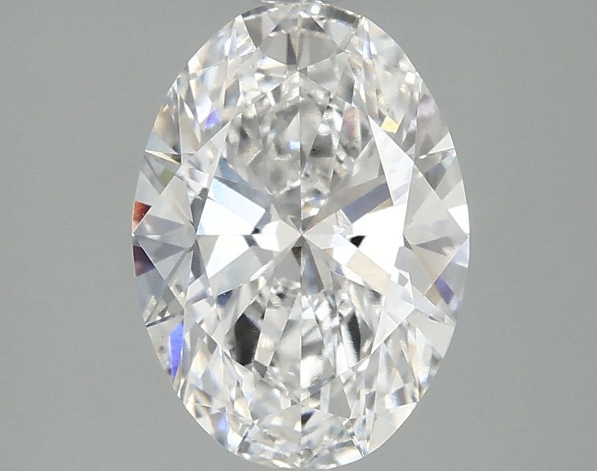2.01 ct. oval Lab Grown Diamond front image