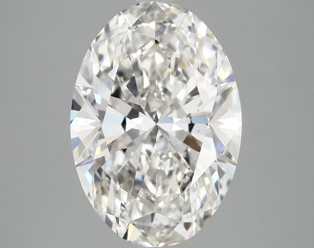 3.94 ct. oval Lab Grown Diamond front image