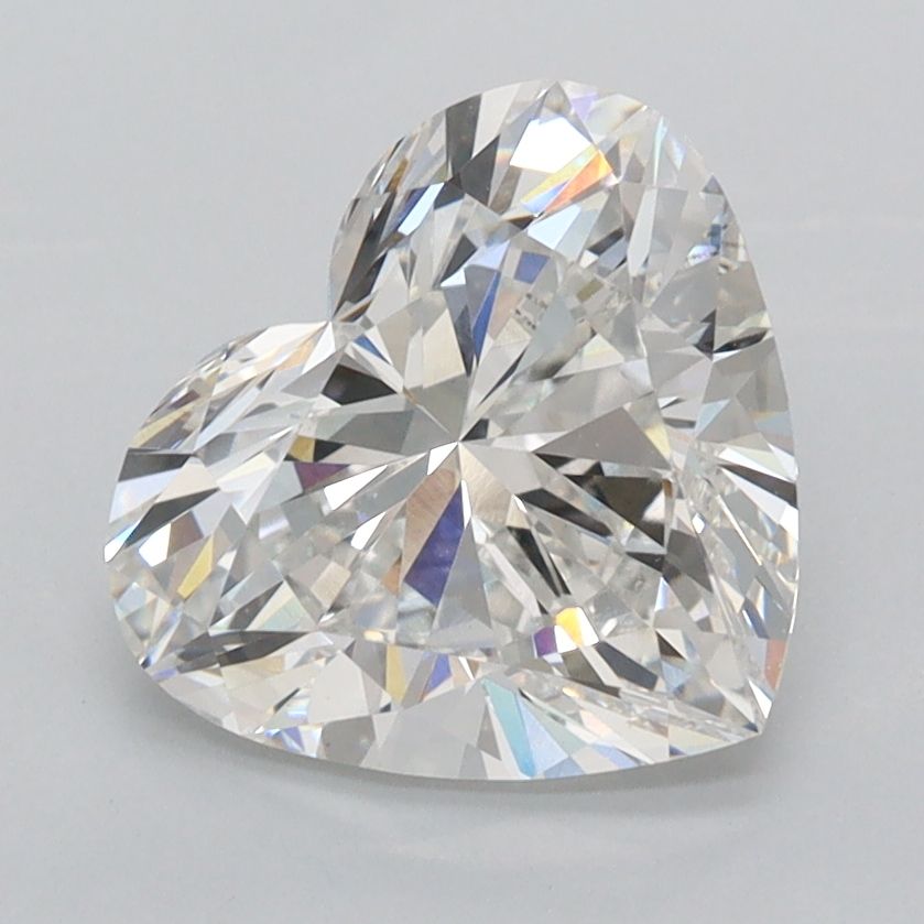 2.57 ct. heart Lab Grown Diamond front image