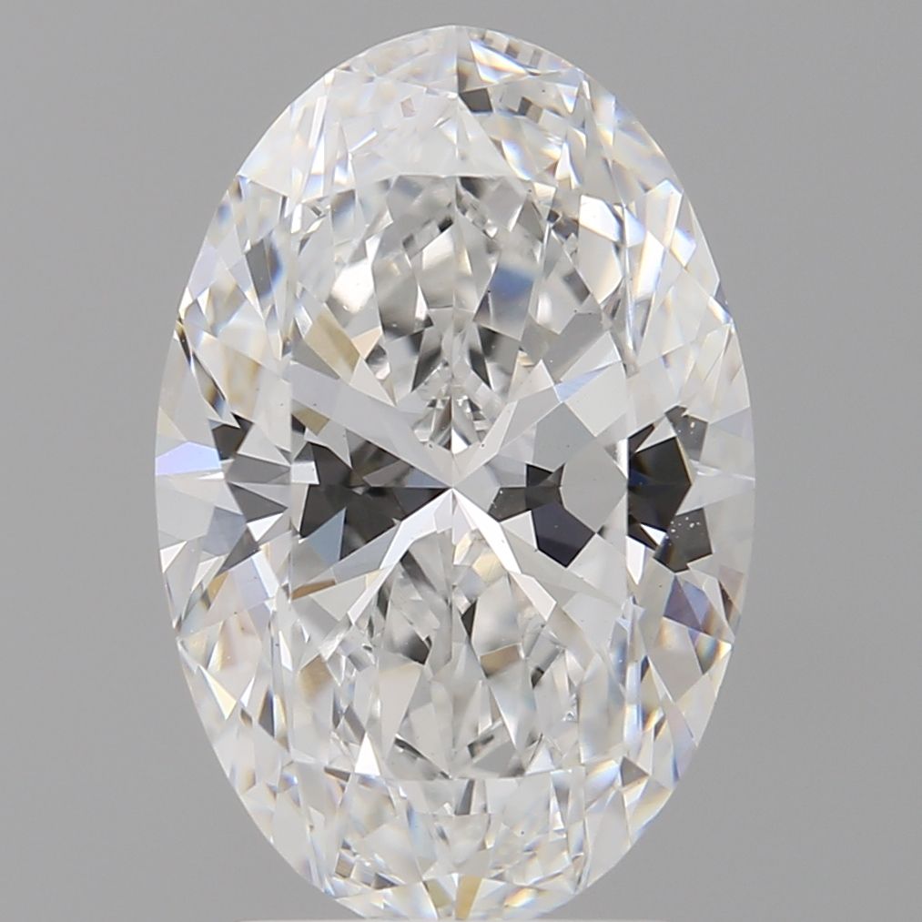 3.04 ct. oval Lab Grown Diamond front image