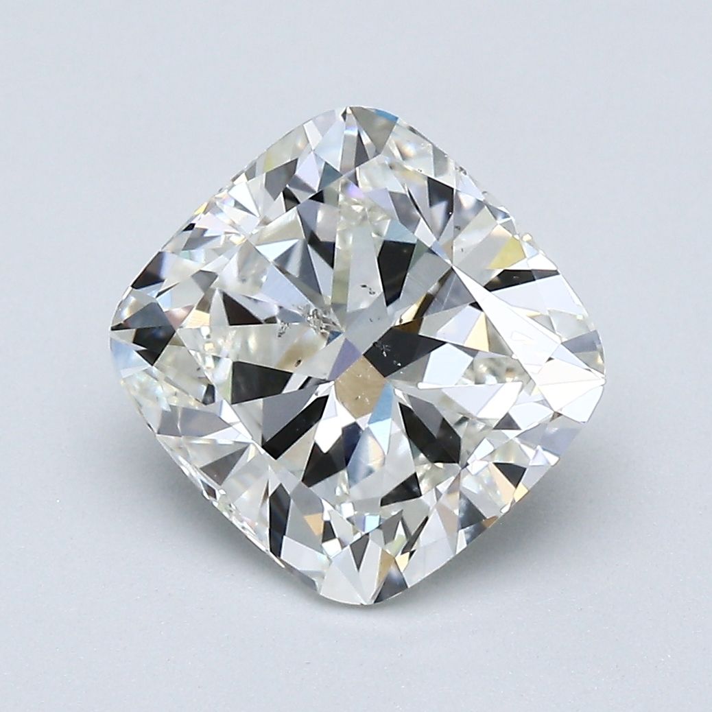 3 Carat Cushion brilliant Diamond H SI2