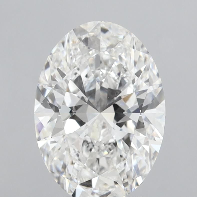 3.06 ct. oval Lab Grown Diamond front image