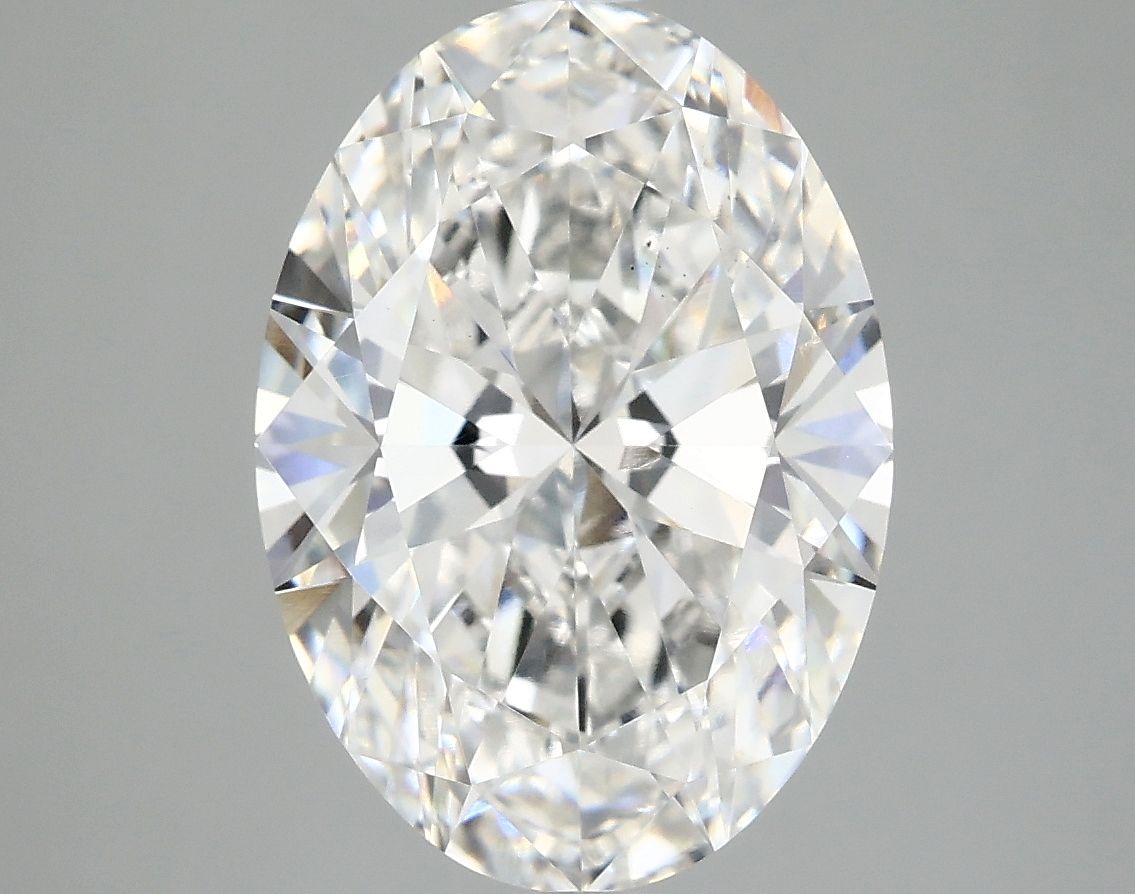 4.06 ct. oval Lab Grown Diamond front image