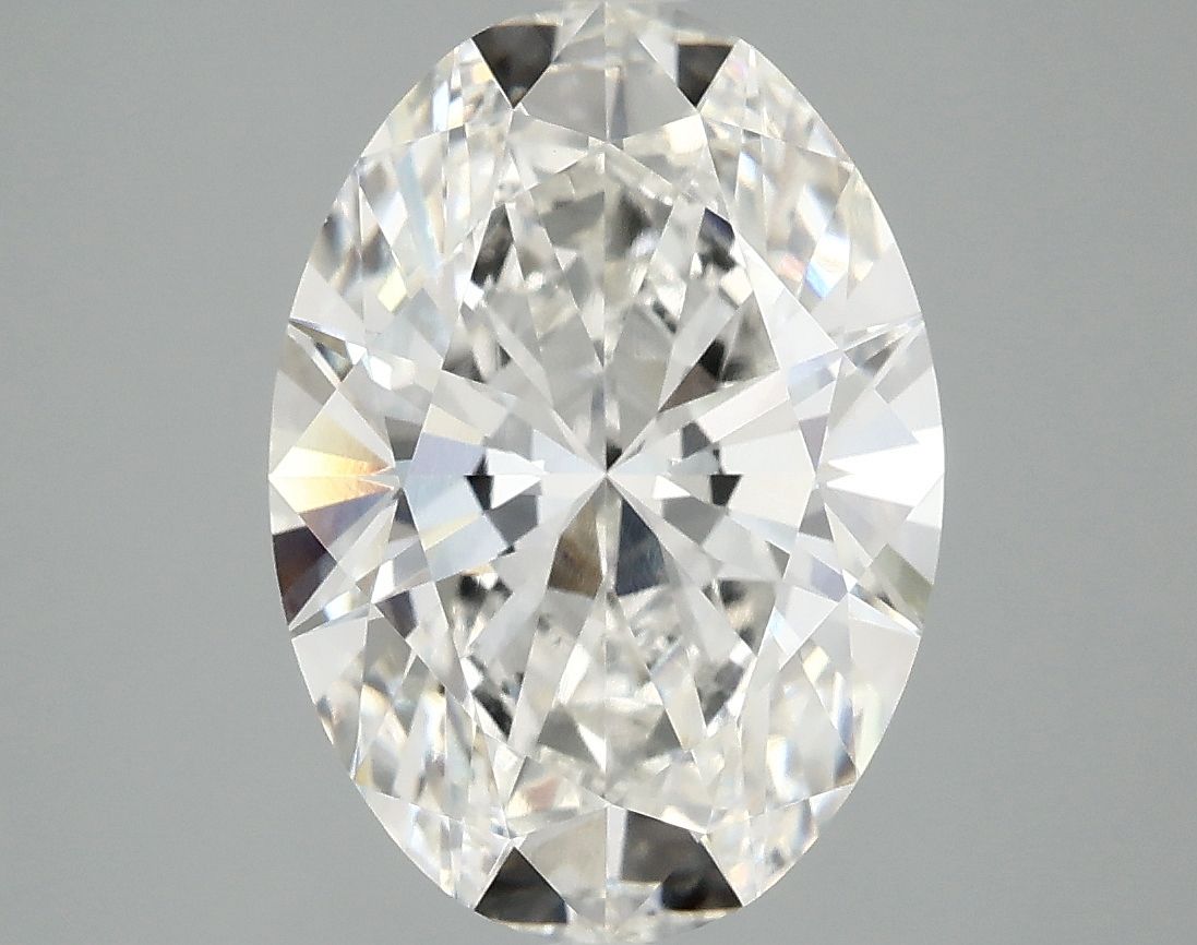 3.93 ct. oval Lab Grown Diamond front image