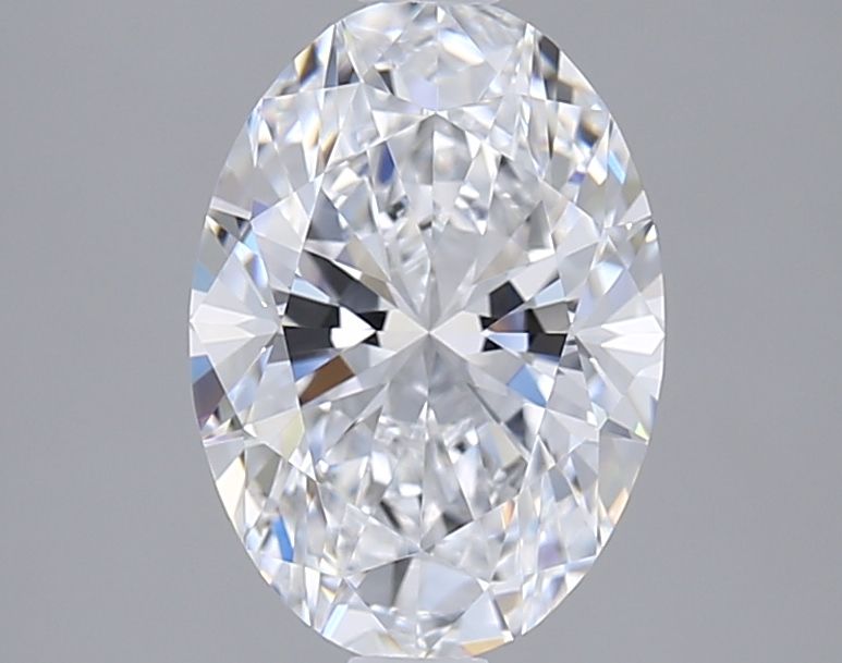 2.05 ct. oval Lab Grown Diamond front image