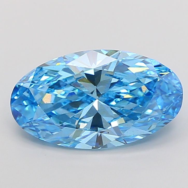 5.02 ct. oval Lab Grown Diamond front image