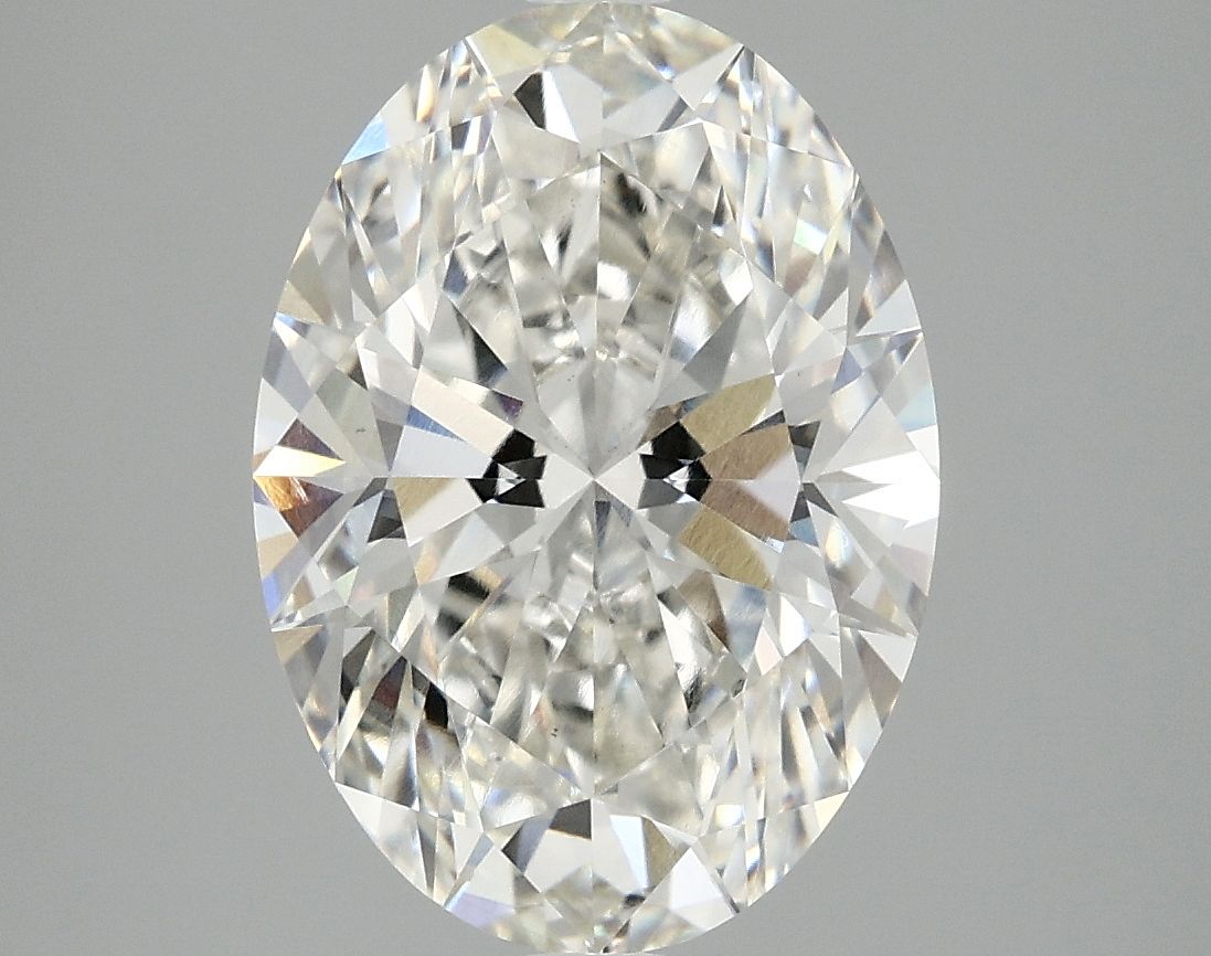 4.10 ct. oval Lab Grown Diamond front image