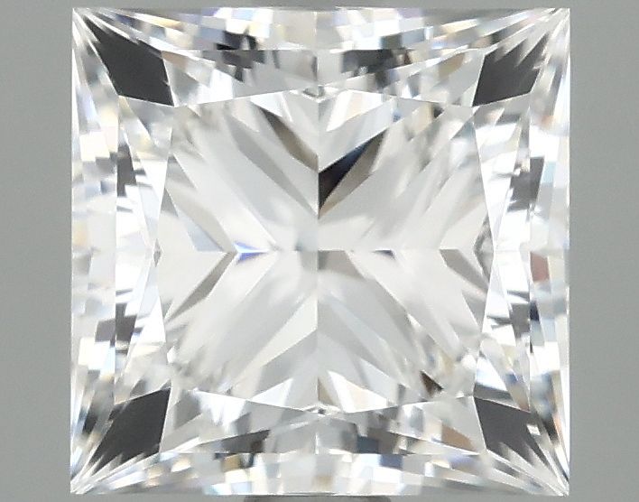 2.09 ct. princess Lab Grown Diamond front image