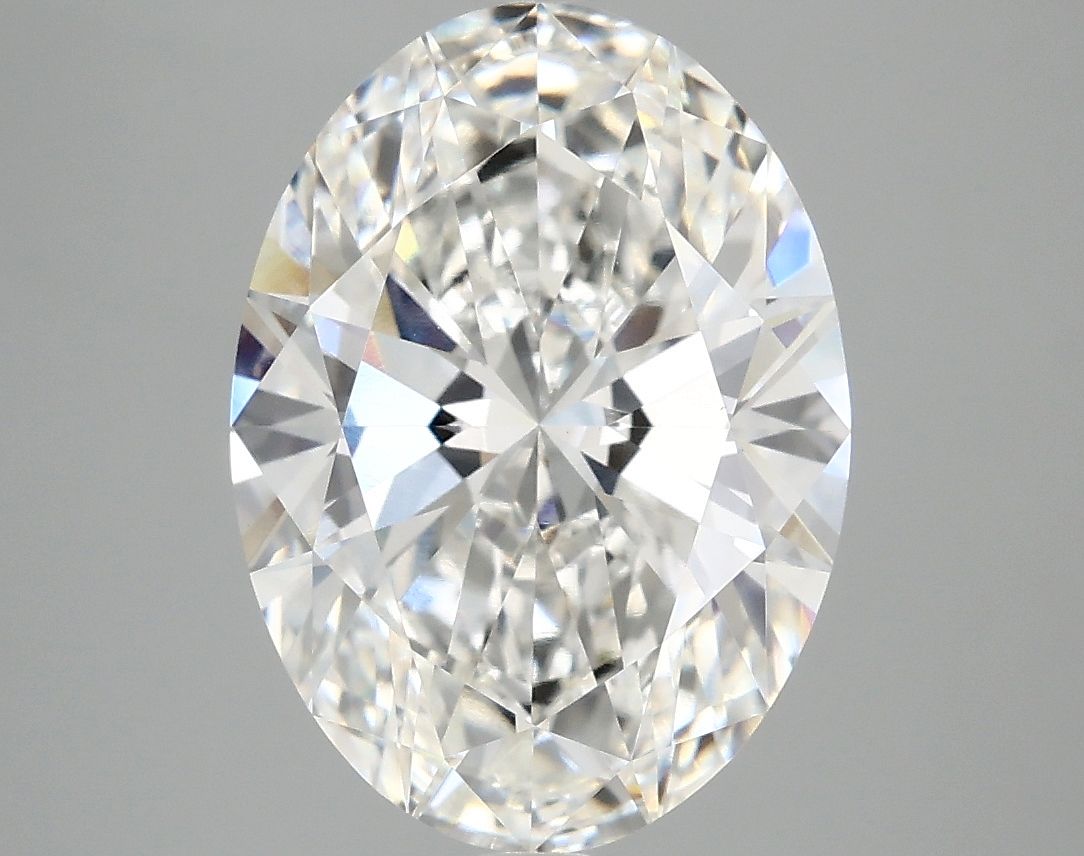 3.90 ct. oval Lab Grown Diamond front image