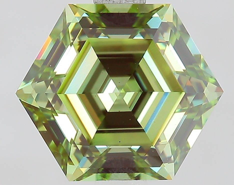 2.02 ct lab-grown Hexagonal Diamond