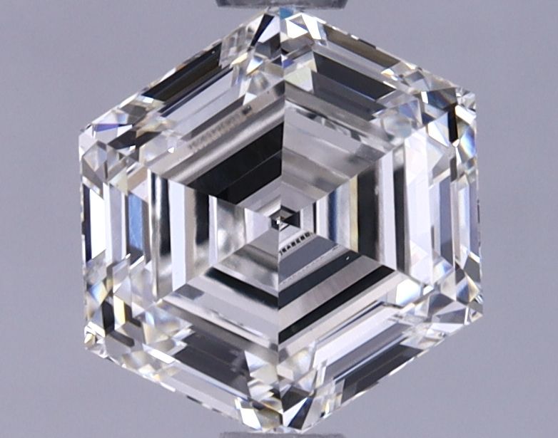 1.22 ct lab-grown Hexagonal Diamond