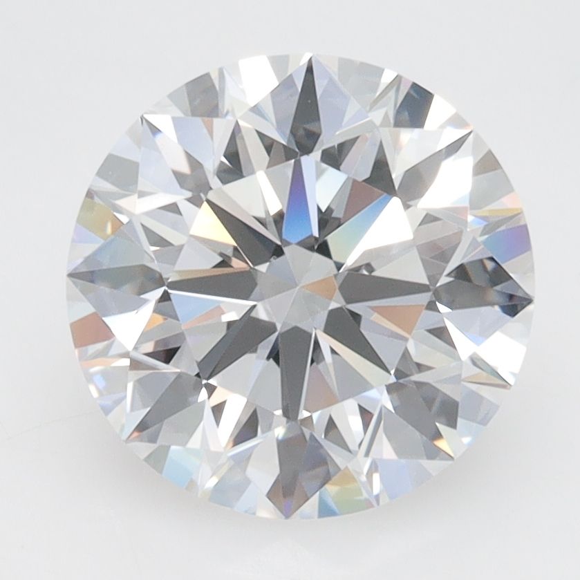 Diament LG okrągły, 3.01 ct, D, VS1, szlif EX